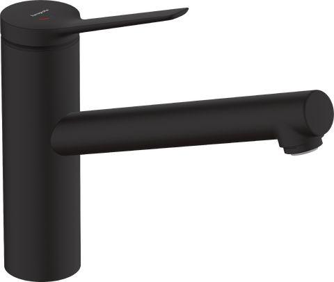 Hansgrohe Zesis M33 Dřezová baterie EcoSelection, CoolStart, 1jet, černá mat 74813670