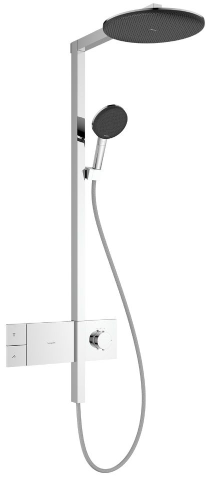 Hansgrohe Raindance Alive S Showerpipe Sprchová súprava s termostatom, EcoSmart, 1 jet, chróm 24583000