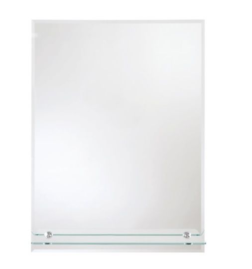 Zrkadlo Milano 60x80 cm, s policou