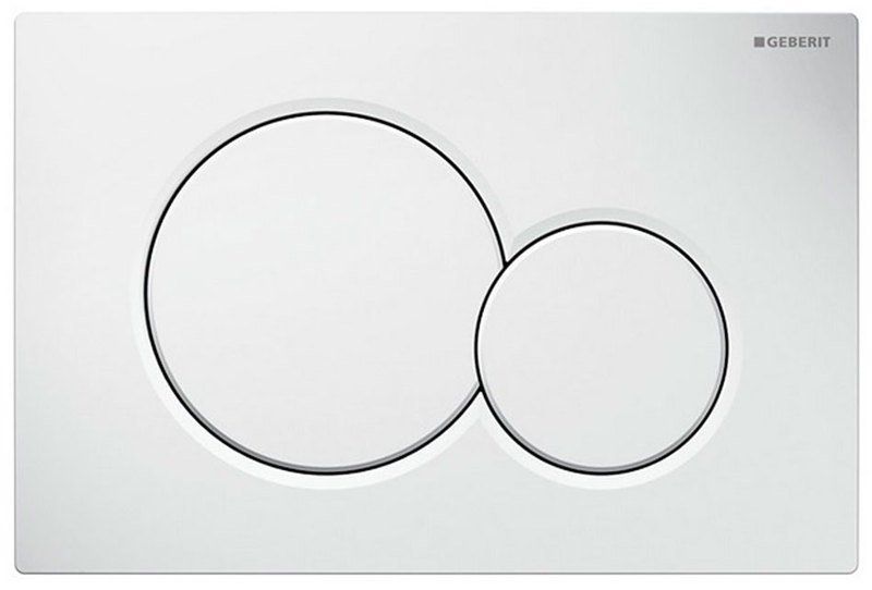 Geberit Sigma01 Ovládacie tlačidlo alpská biela 115.770.11.5