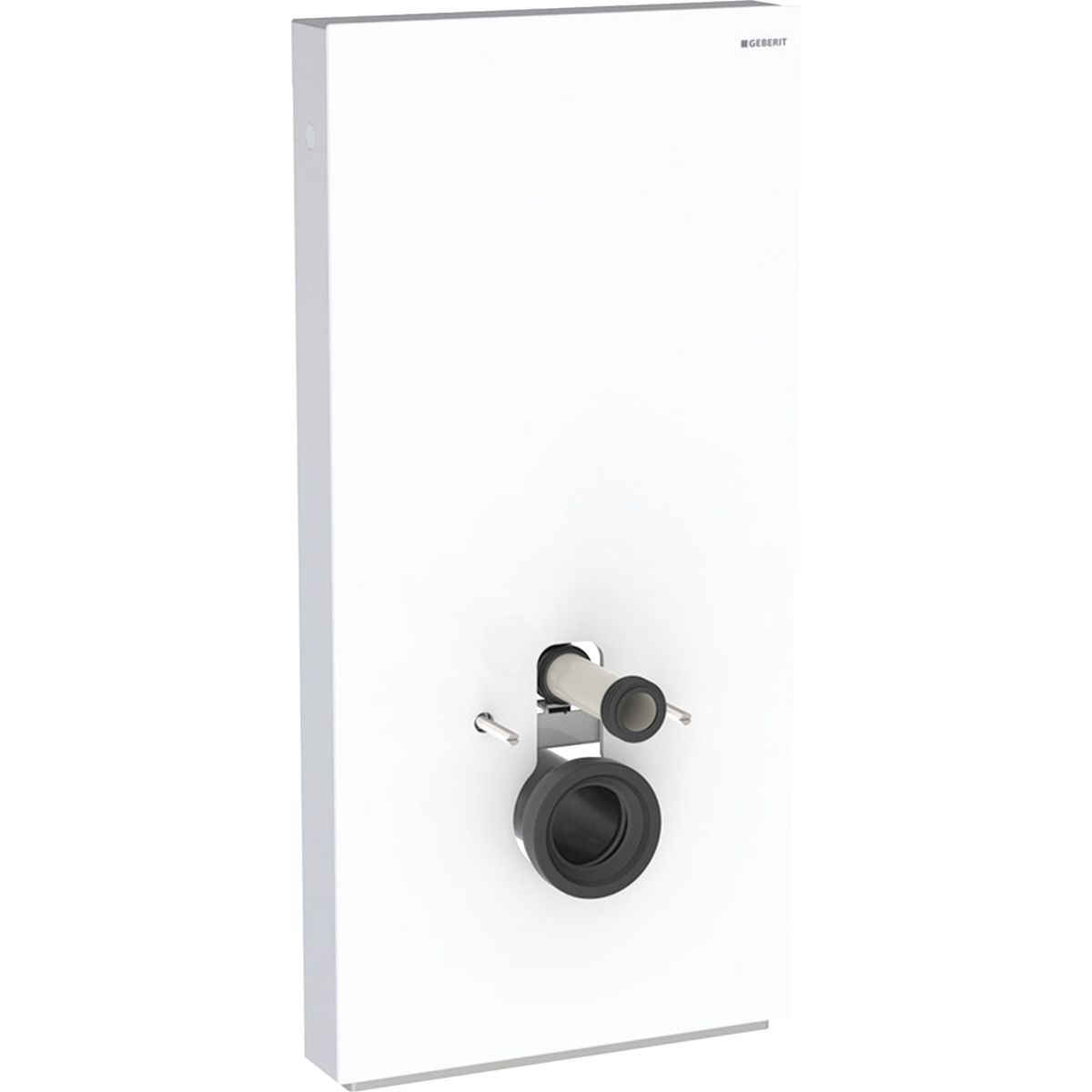 Geberit Monolitický modul pre závesné WC, 101 cm, sklo biele/hliník 131.022.SI.5