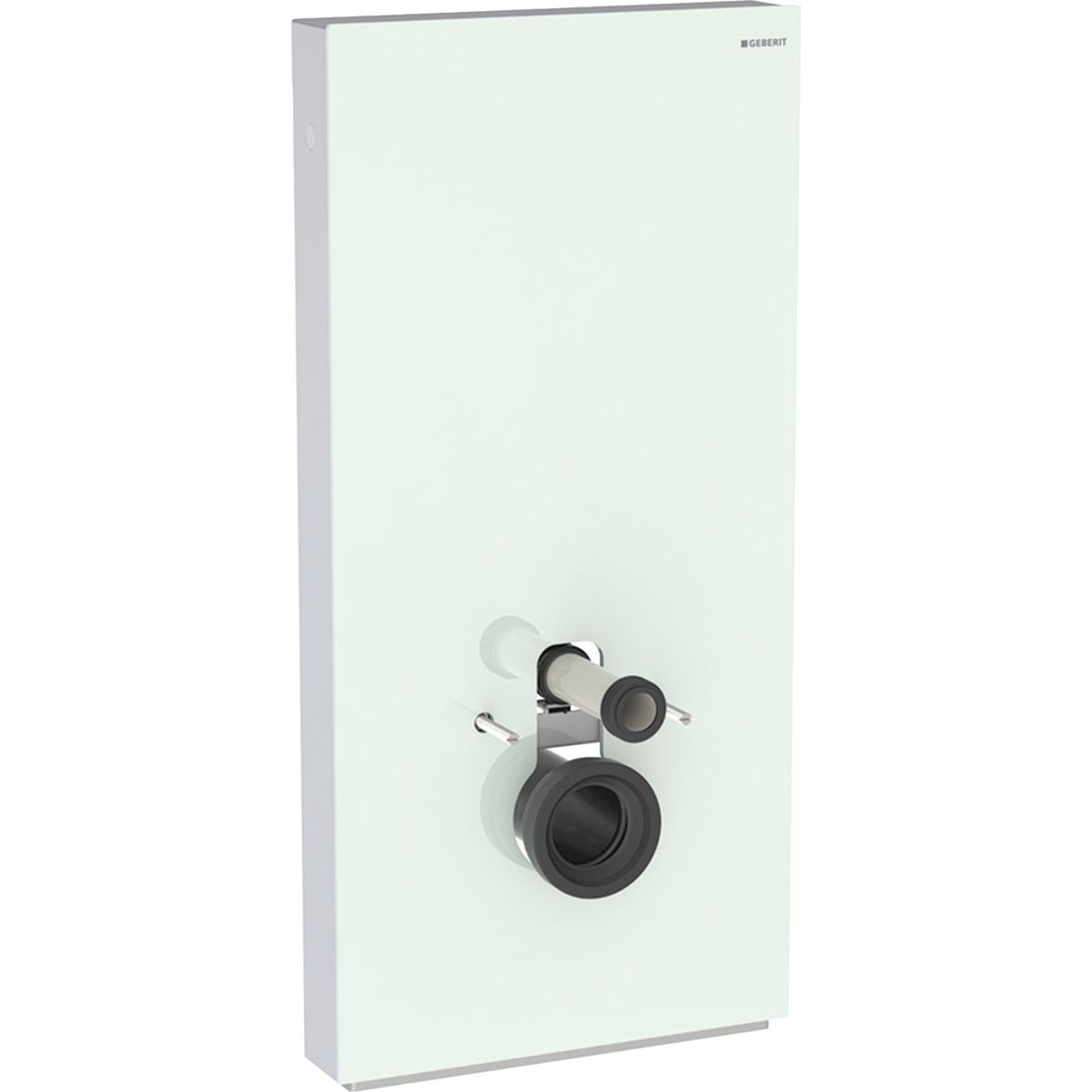 Geberit Monolitický modul pre závesné WC, 101 cm, sklo mätová/hliník 131.022.SL.5