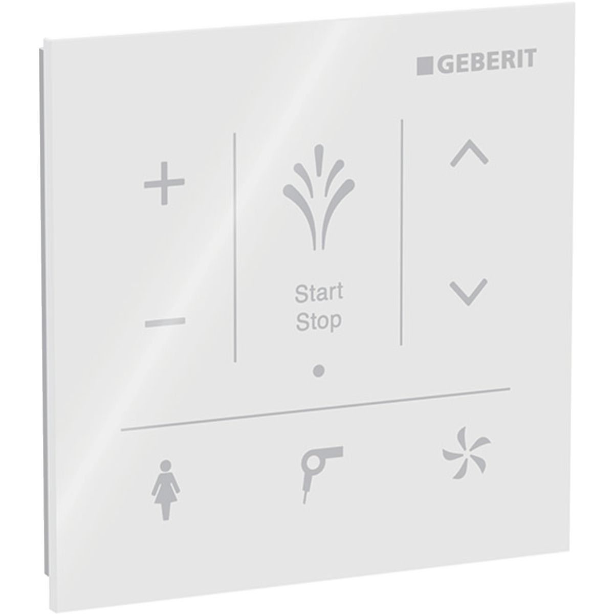 Geberit Nástěnný ovládací panel pro WC a sedátka Aquaclean, 147.038.SI.1