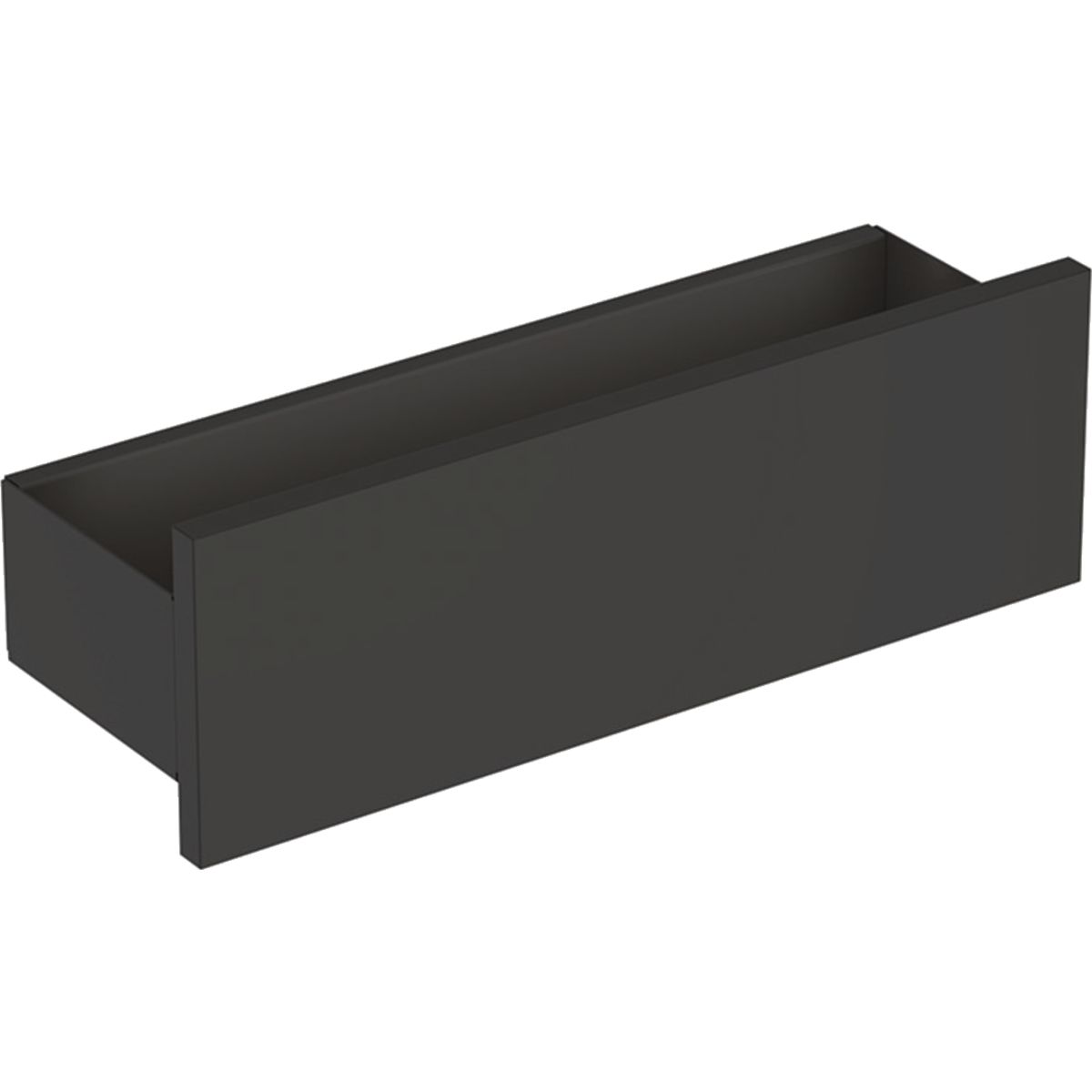 Geberit Smyle Štvorcová nástenná polica 45 cm, láva 500.362.JK.1