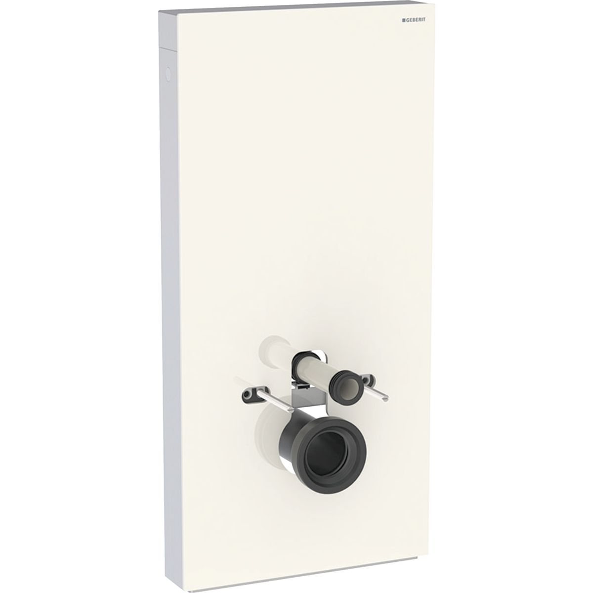Geberit Modul Monolit pre závesné WC, 101 cm, sklo piesková sivá/hliník 131.021.JL.5