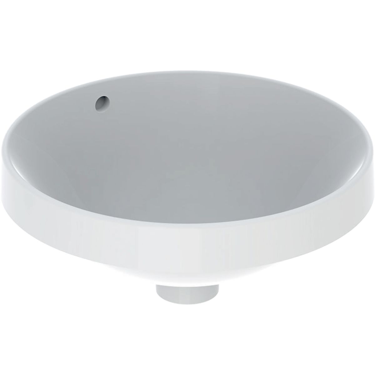 Geberit VariForm Zápustné umývadlo 40 cm s prepadom, biele 500.700.01.2