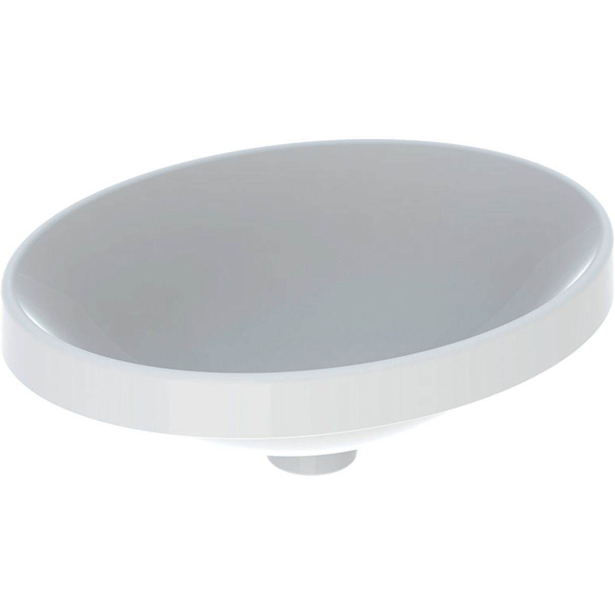 Geberit VariForm Zápustné umývadlo 55 x 40 cm s prepadom, biele 500.716.01.2