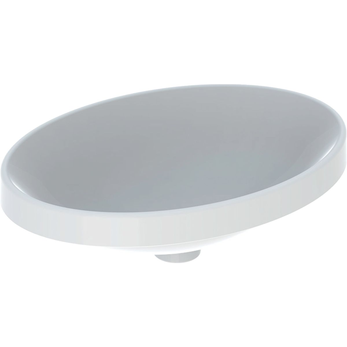 Geberit VariForm Zápustné umývadlo 55 x 40 cm bez prepadu, biele 500.718.01.2