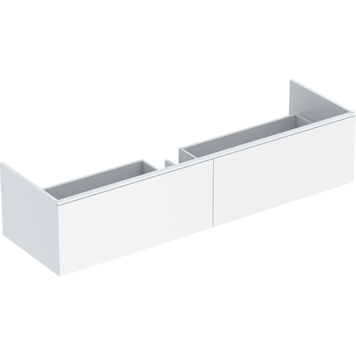 Geberit Xeno2 Umyvadlová skříňka 160x35 cm s led osvícením, bílá lesk 500.346.01.1