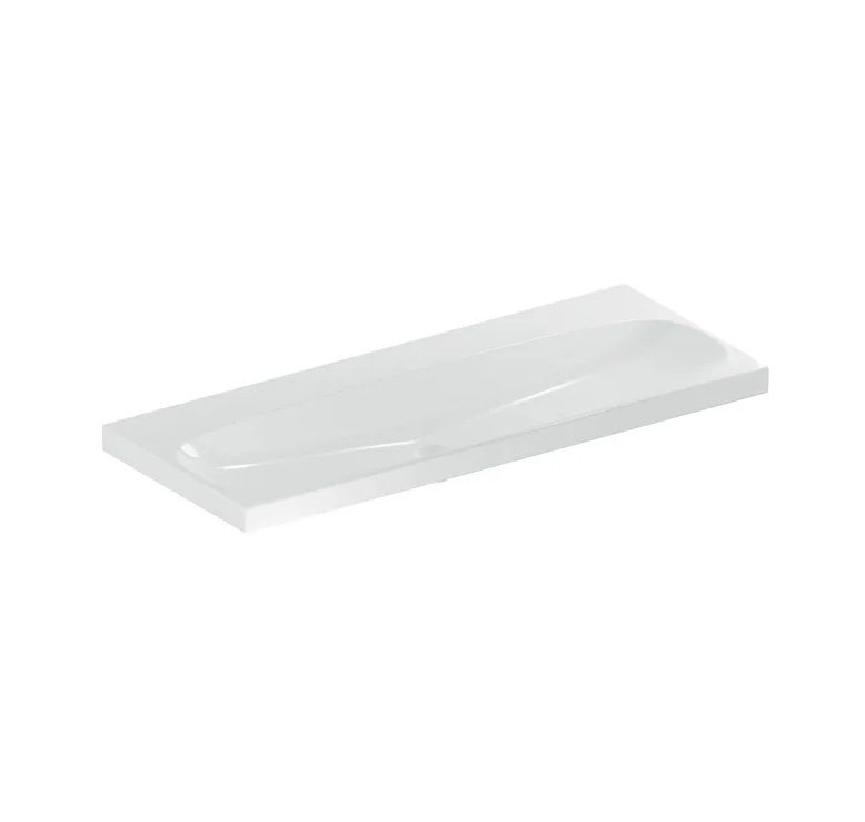 Geberit Acanto Umyvadlo 120x48,2 cm, bez otvoru a přepadu, bílá 501.880.00.7