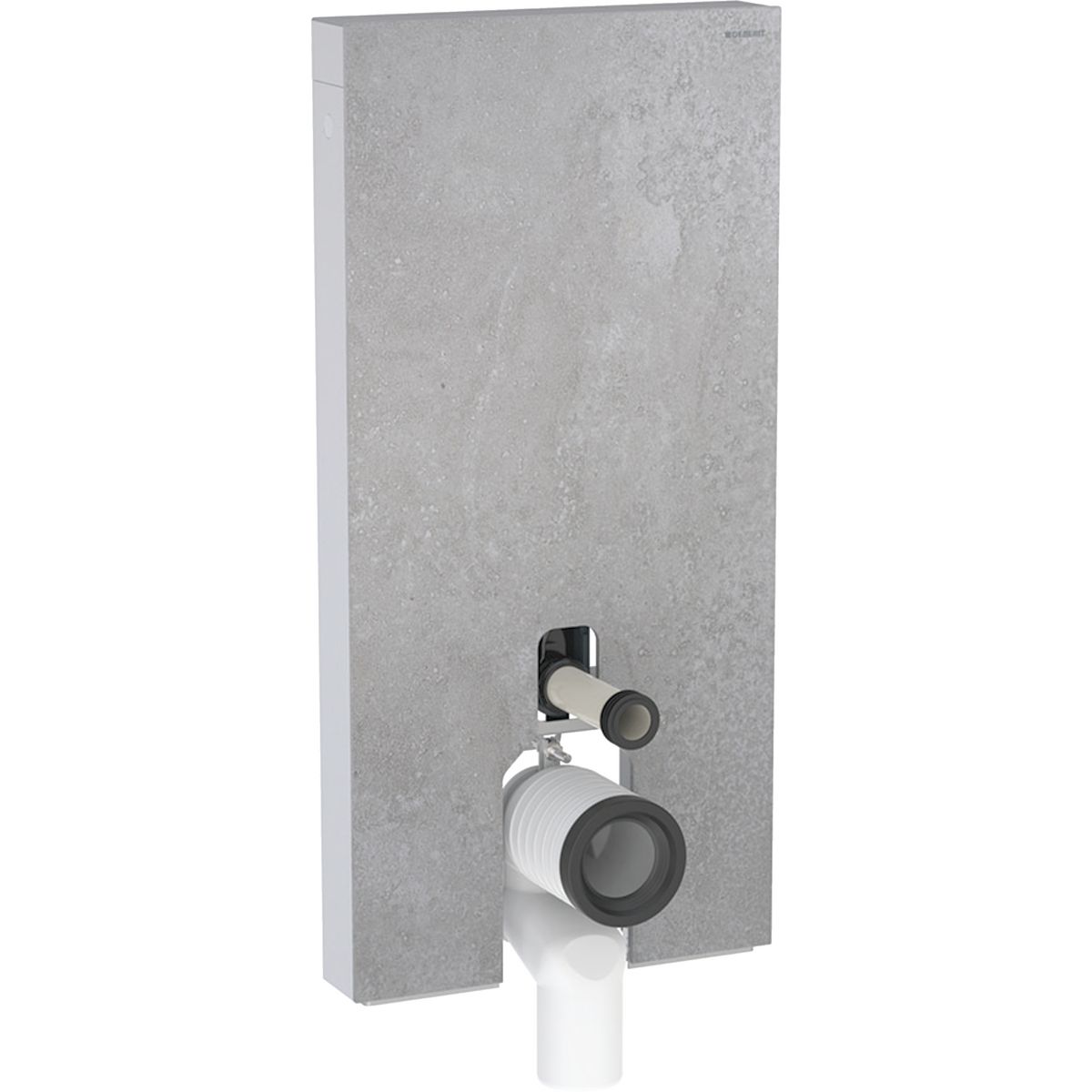 Geberit Monolitický modul pre stojace WC, 101 cm, sklobetón/hliník 131.002.JV.5