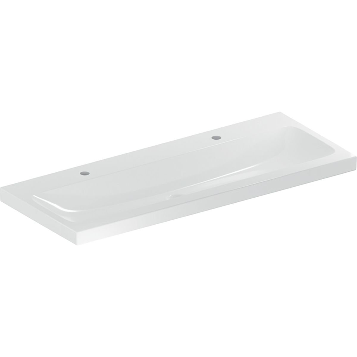 Geberit iCon Light Umyvadlo 120 cm, otvor pro baterii vpravo i vlevo, 501.837.00.5
