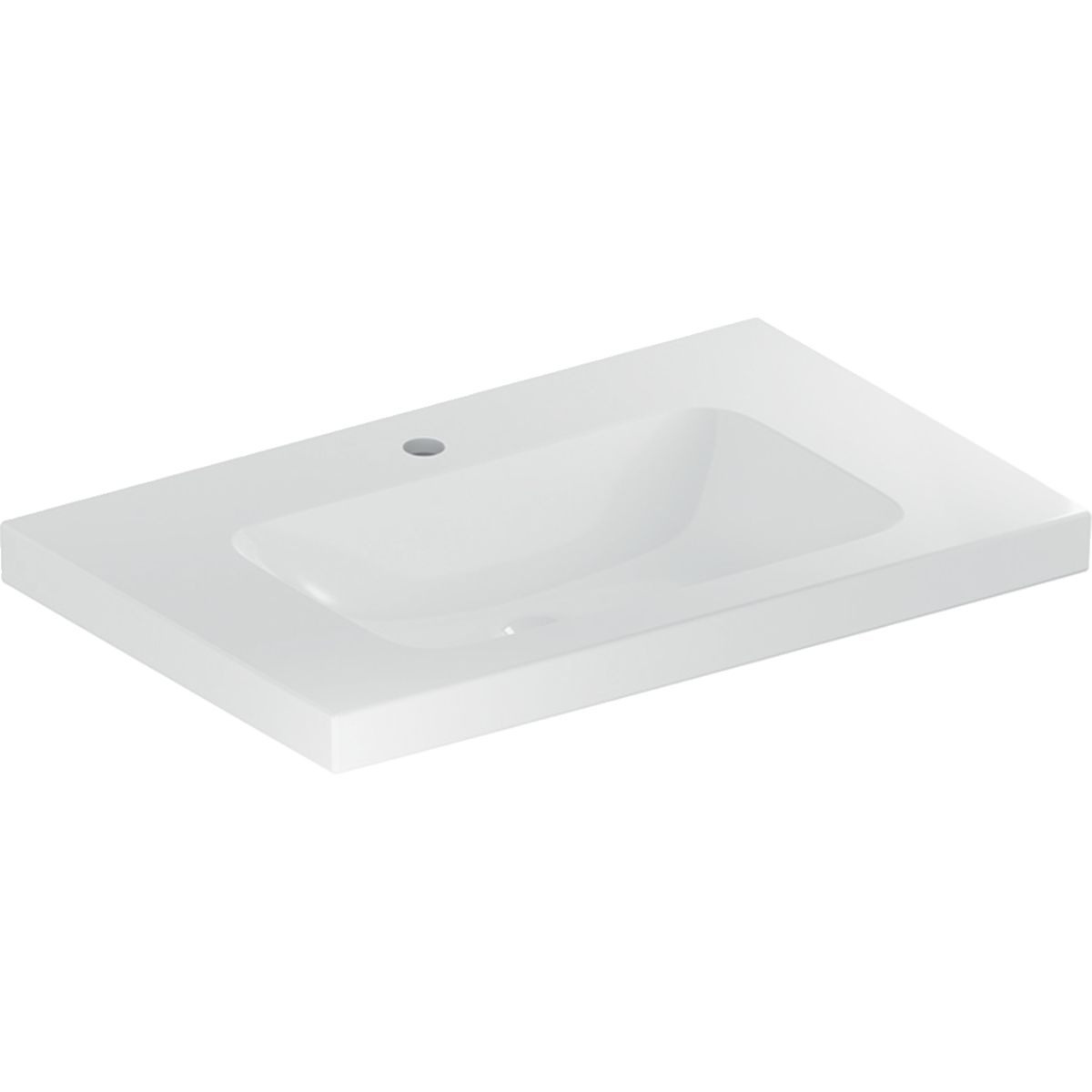 Geberit iCon Light Umyvadlo s odkládací plochou, 75 cm, KeraTect, 501.839.00.6