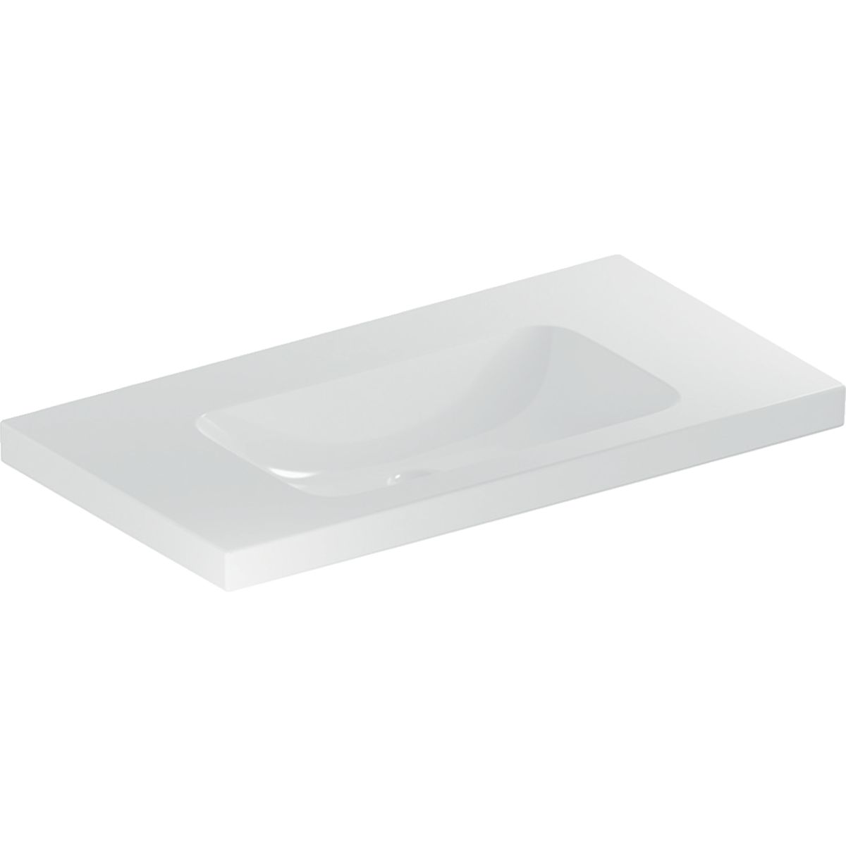 Geberit iCon Light Umyvadlo s odkládací plochou, 90 cm, KeraTect, 501.840.00.8