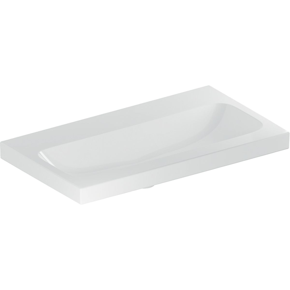 Geberit iCon Light Umyvadlo zkrácené vyložení, 75 cm, KeraTect, 501.842.00.8