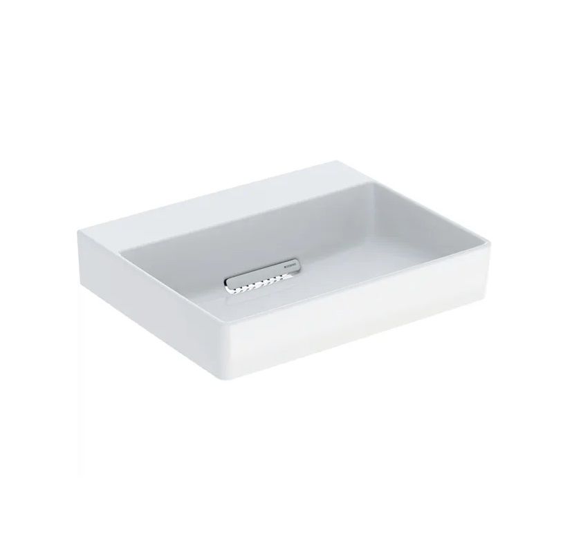 Geberit One Umyvadlo 50x41 cm, bez otvoru a přepadu, bílá/KeraTect, lesk 505.018.00.1