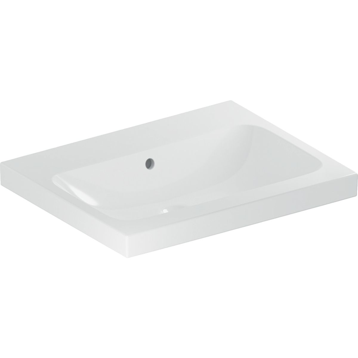 Geberit iCon Light Umyvadlo na desku, 60 cm, KeraTect, 501.847.00.4