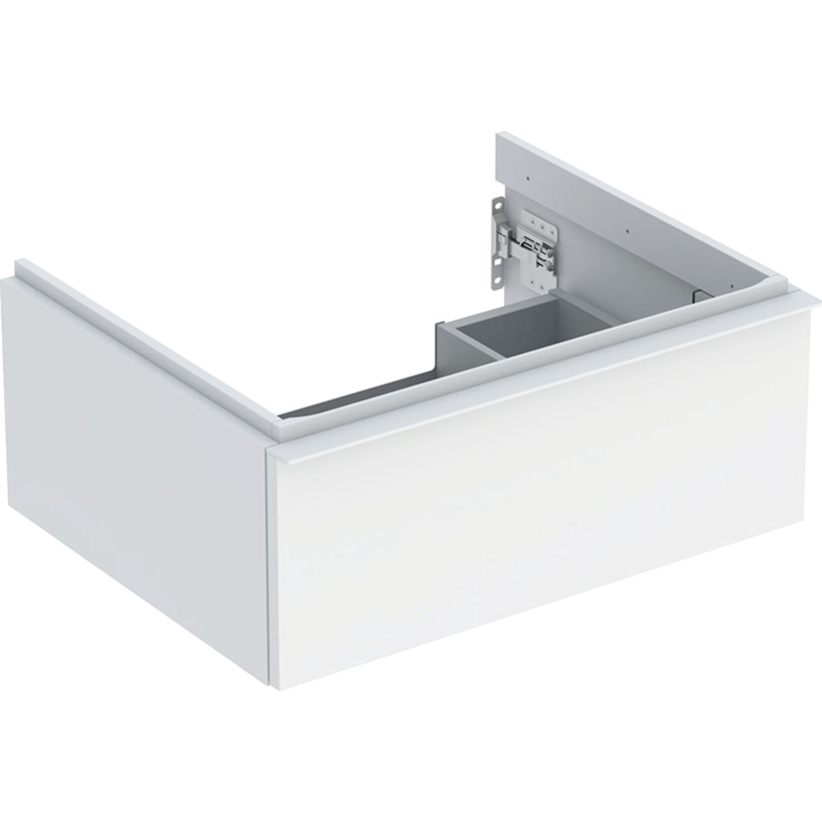 Geberit iCon Skrinka pod umývadlo 74 x 24,7 cm, biela matná, úchytka biela matná 502.311.01.3