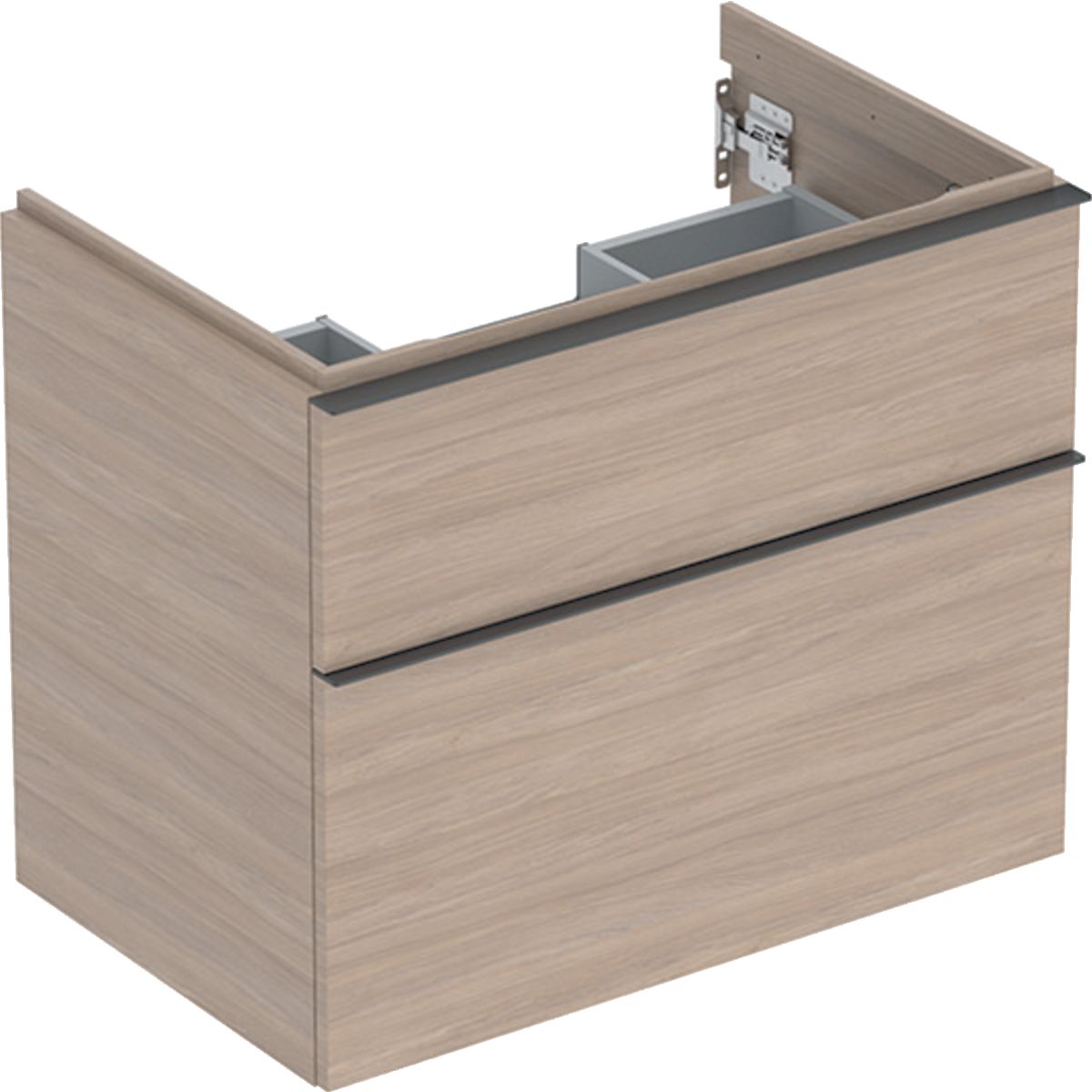 Geberit iCon Skrinka pod umývadlo 74 x 61,5 cm, dub, úchytka láva matná 502.304.JH.1