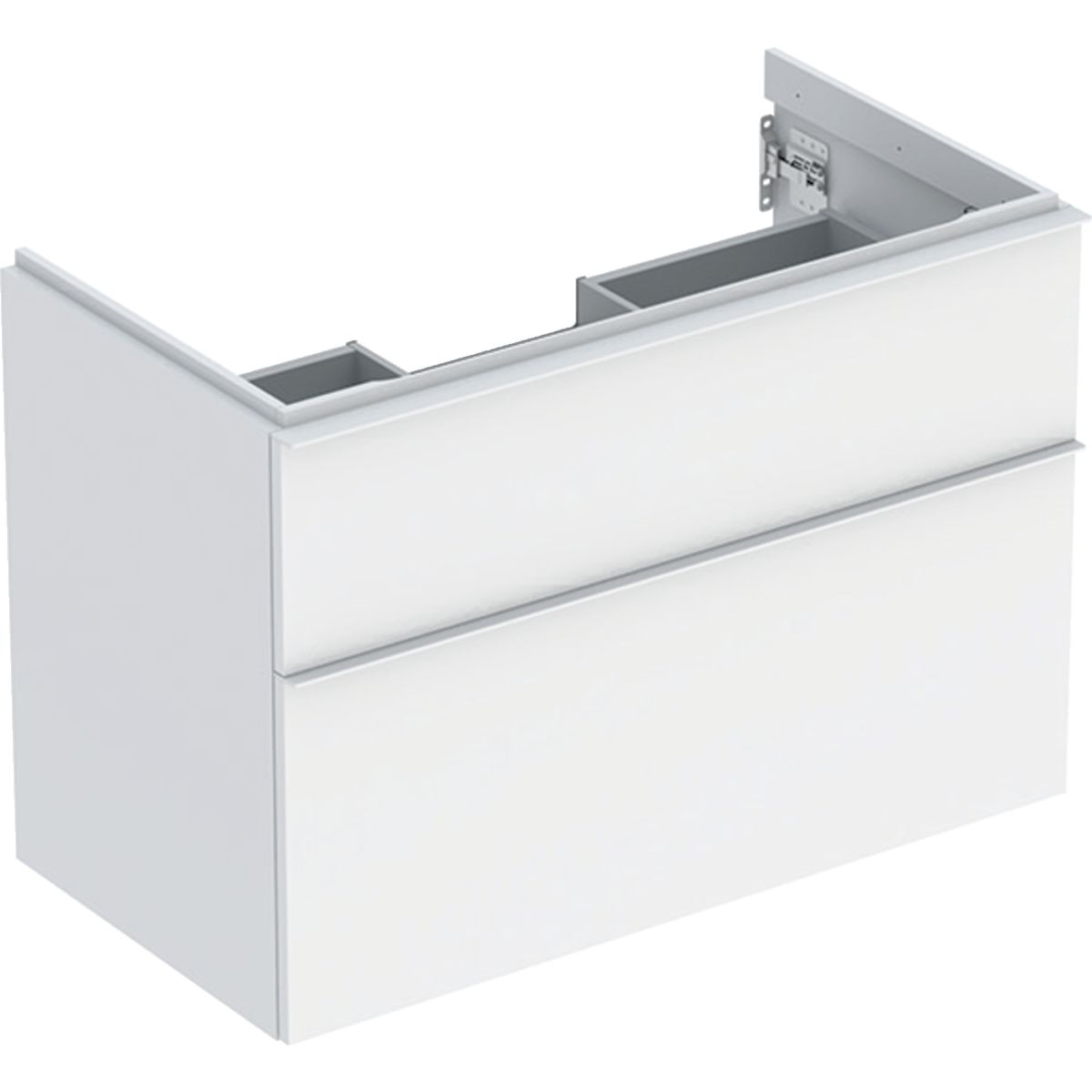 Geberit iCon Skrinka pod umývadlo 88,8 x 61,5 cm, biela matná, úchytka biela matná 502.305.01.3
