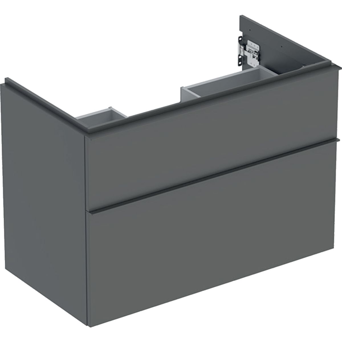 Geberit iCon Skrinka pod umývadlo 88,8 x 61,5 cm, lávový mat, úchytka lávový mat 502.305.JK.1