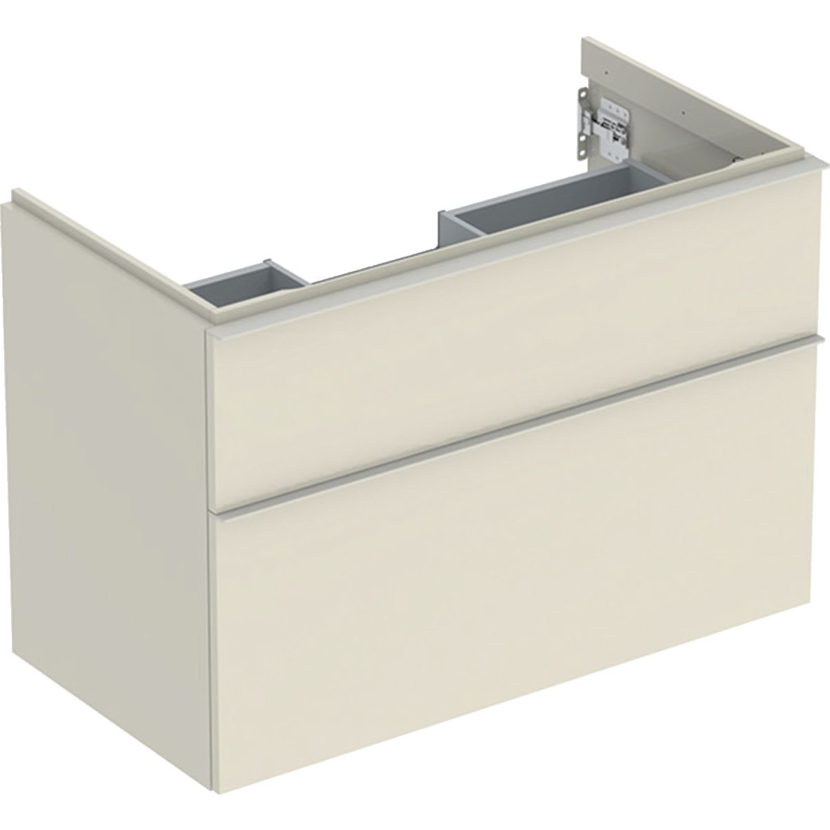 Geberit iCon Umývadlová skrinka 88,8 x 61,5 cm, pieskovo sivá, rukoväť pieskovo sivá 502.305.JL.1
