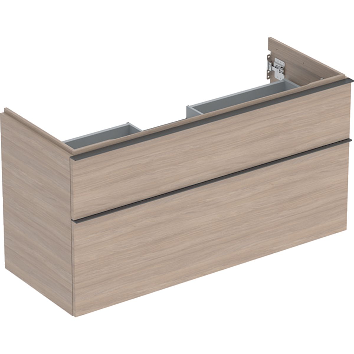 Geberit iCon Skrinka pod umývadlo 118,4 x 61,5 cm, dub, úchytka láva matná 502.306.JH.1