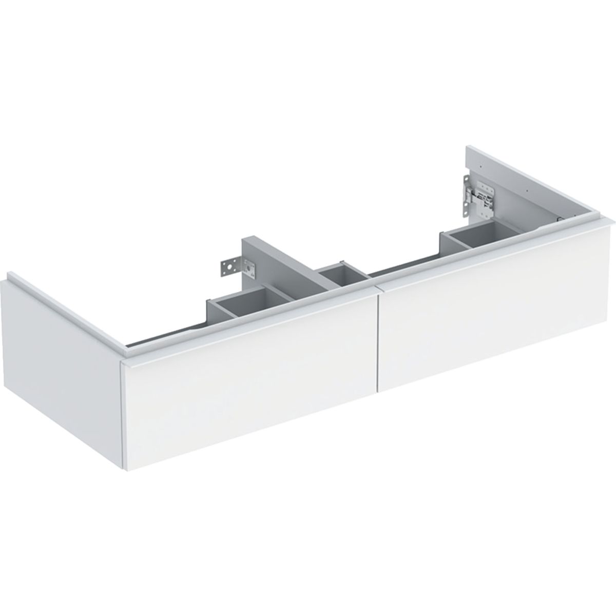 Geberit iCon Skrinka pod dvojité umývadlo 118,4 x 47,6 cm, biela matná 502.314.01.3