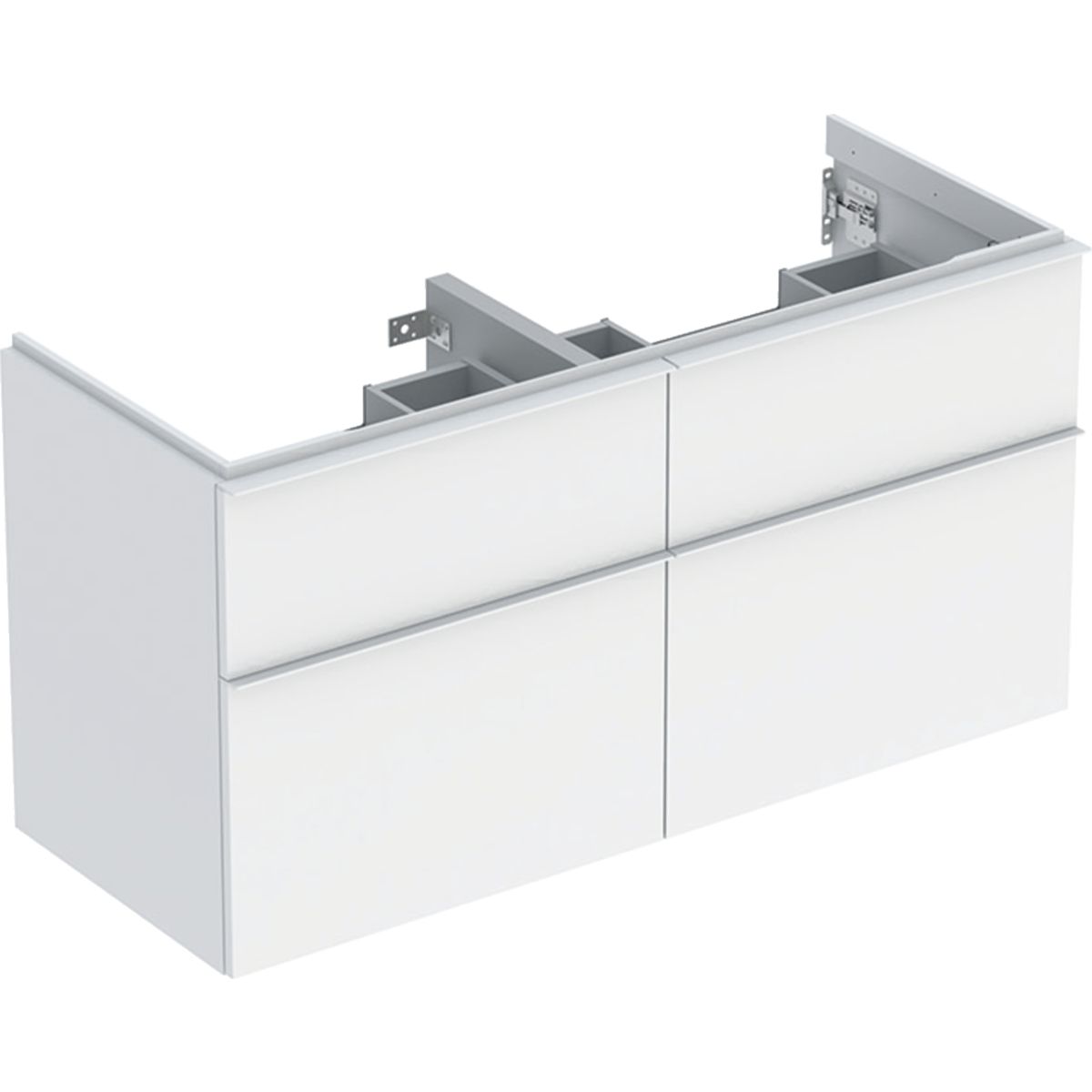 Geberit iCon Skrinka pod dvojité umývadlo 118,4 x 61,5 cm, biela matná 502.309.01.3