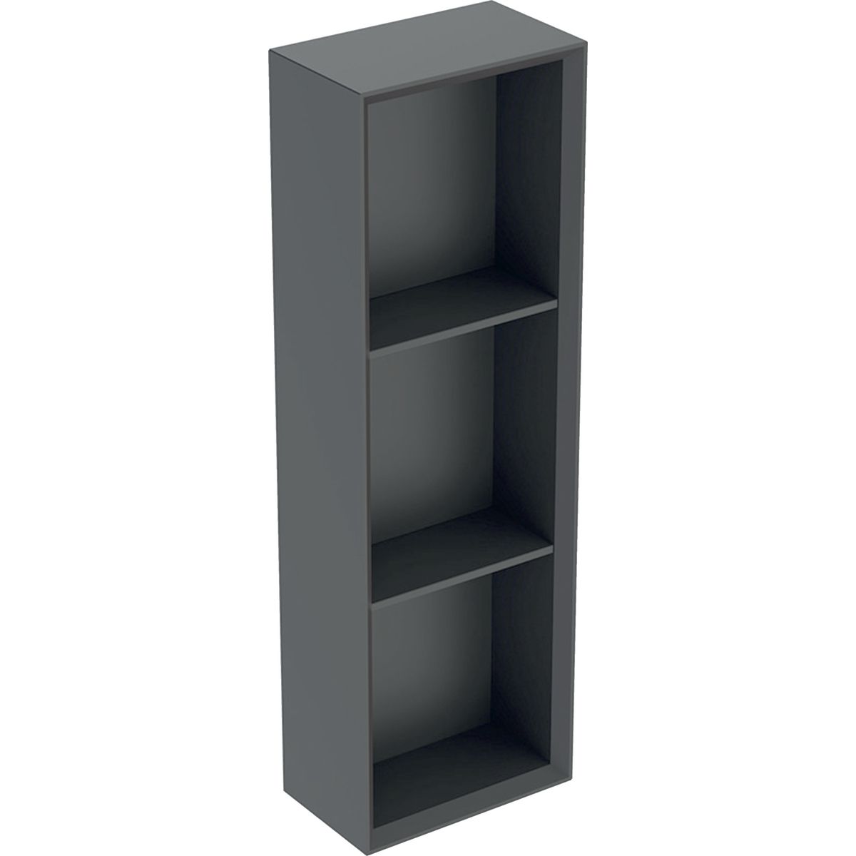 Geberit iCon Obdĺžnikový regál 22,5 x 70 cm, matná láva 502.320.JK.1