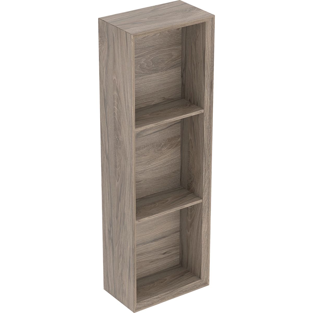 Geberit iCon Obdĺžnikový regál 22,5 x 70 cm, orech hikor 502.320.JR.1