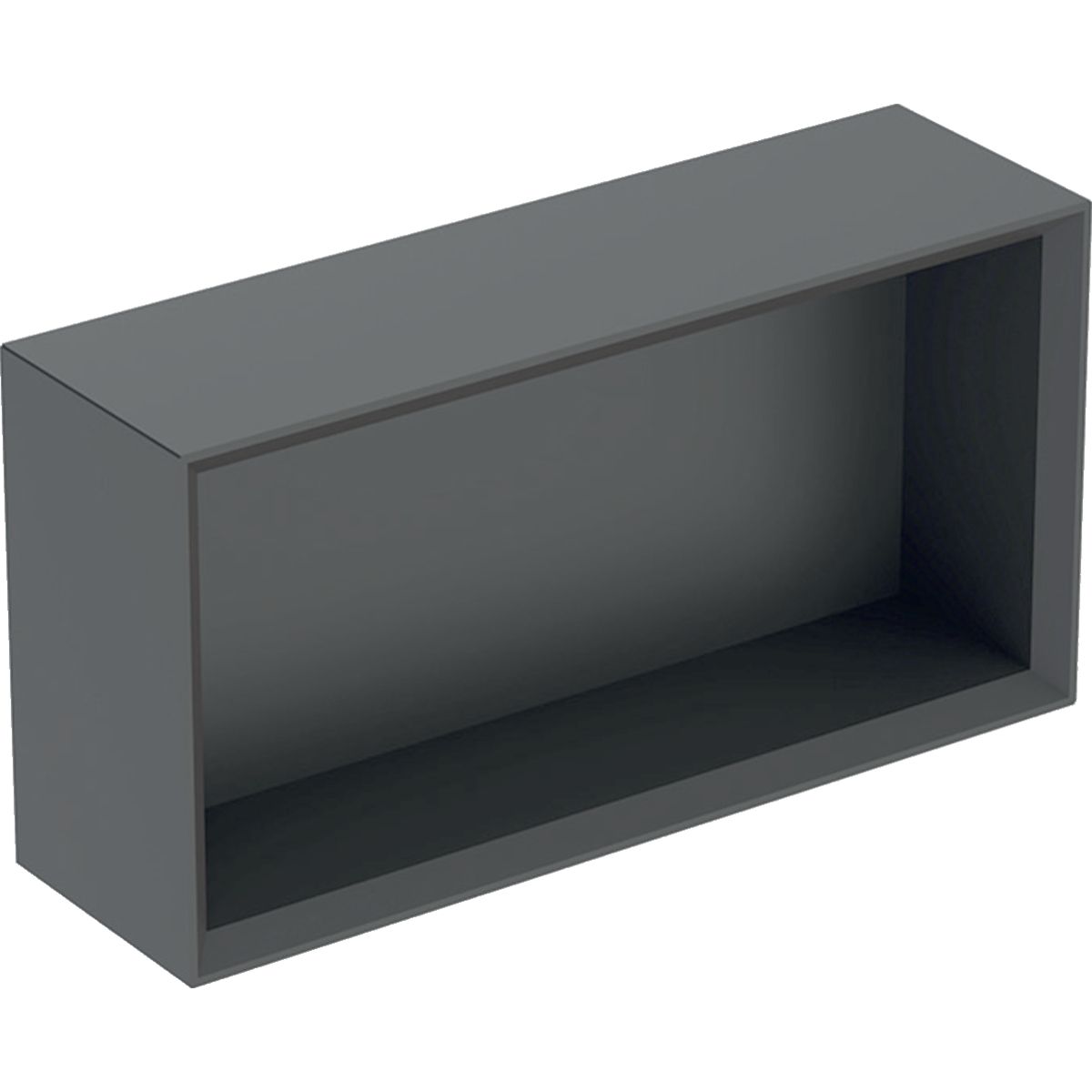 Geberit iCon Obdĺžnikový nástenný box 45 x 23,3 cm, lávový mat 502.322.JK.1