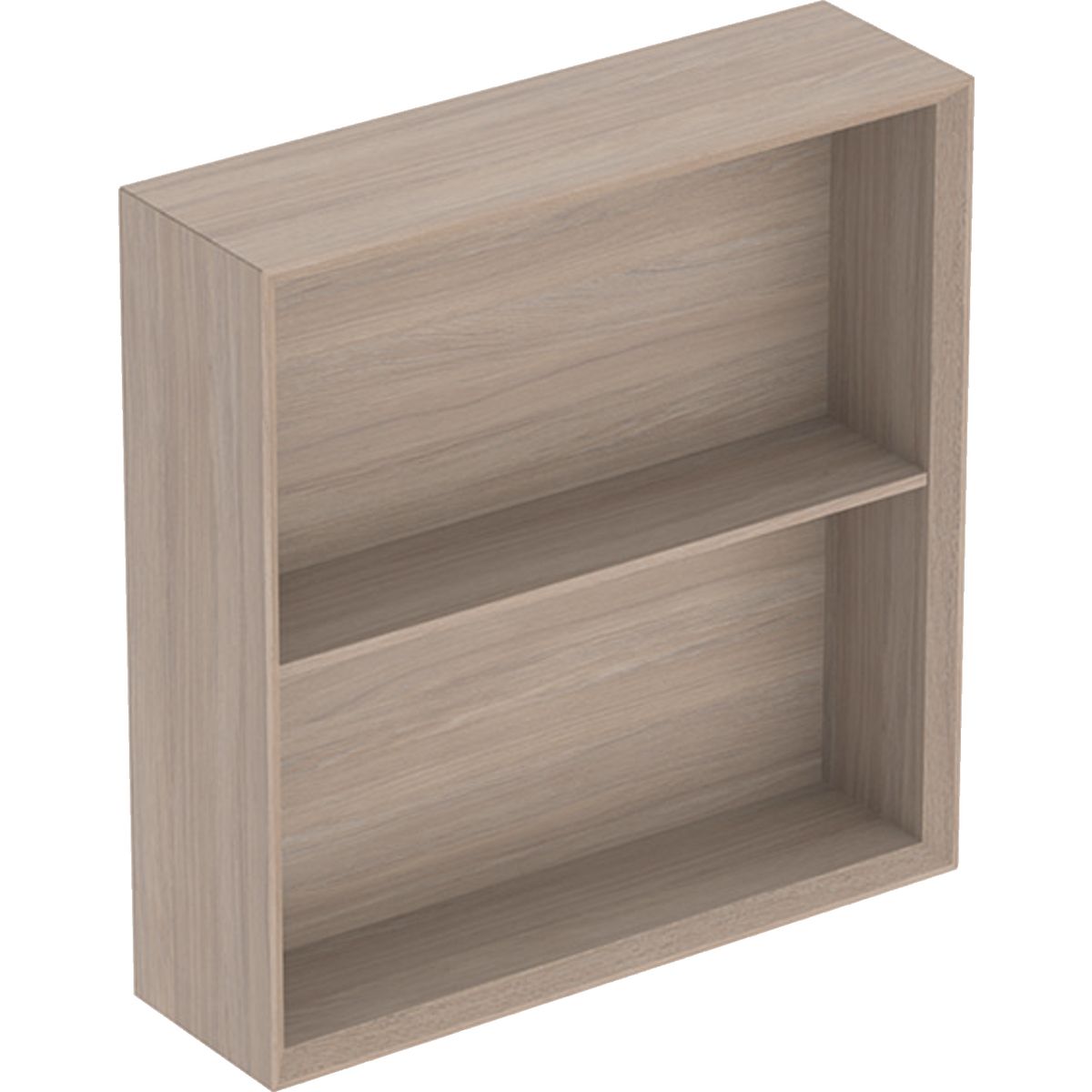 Geberit iCon Štvorcový policový regál 45 x 46,7 cm, dub 502.323.JH.1