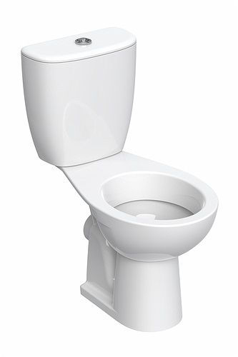 Bicykel Rekord WC kombi s nádržkou, 3/6l, horizontálny odpad, biely K99040000