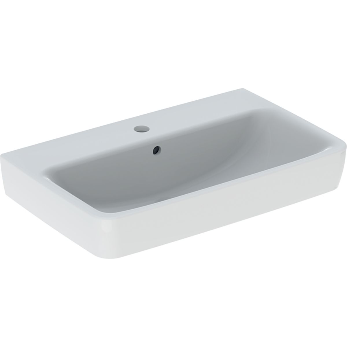 Geberit Selnova Kompaktné umývadlo 65x40 cm, biele 501.890.00.7