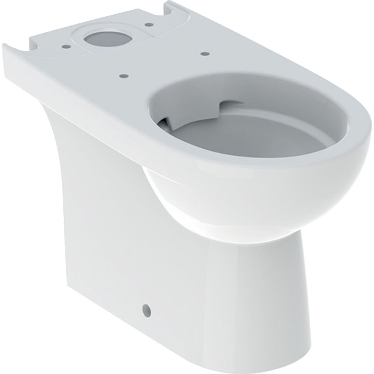 Geberit Selnova WC misa, s hlbokým splachovaním, vario odtok, Rimfree, biela 500.488.01.7