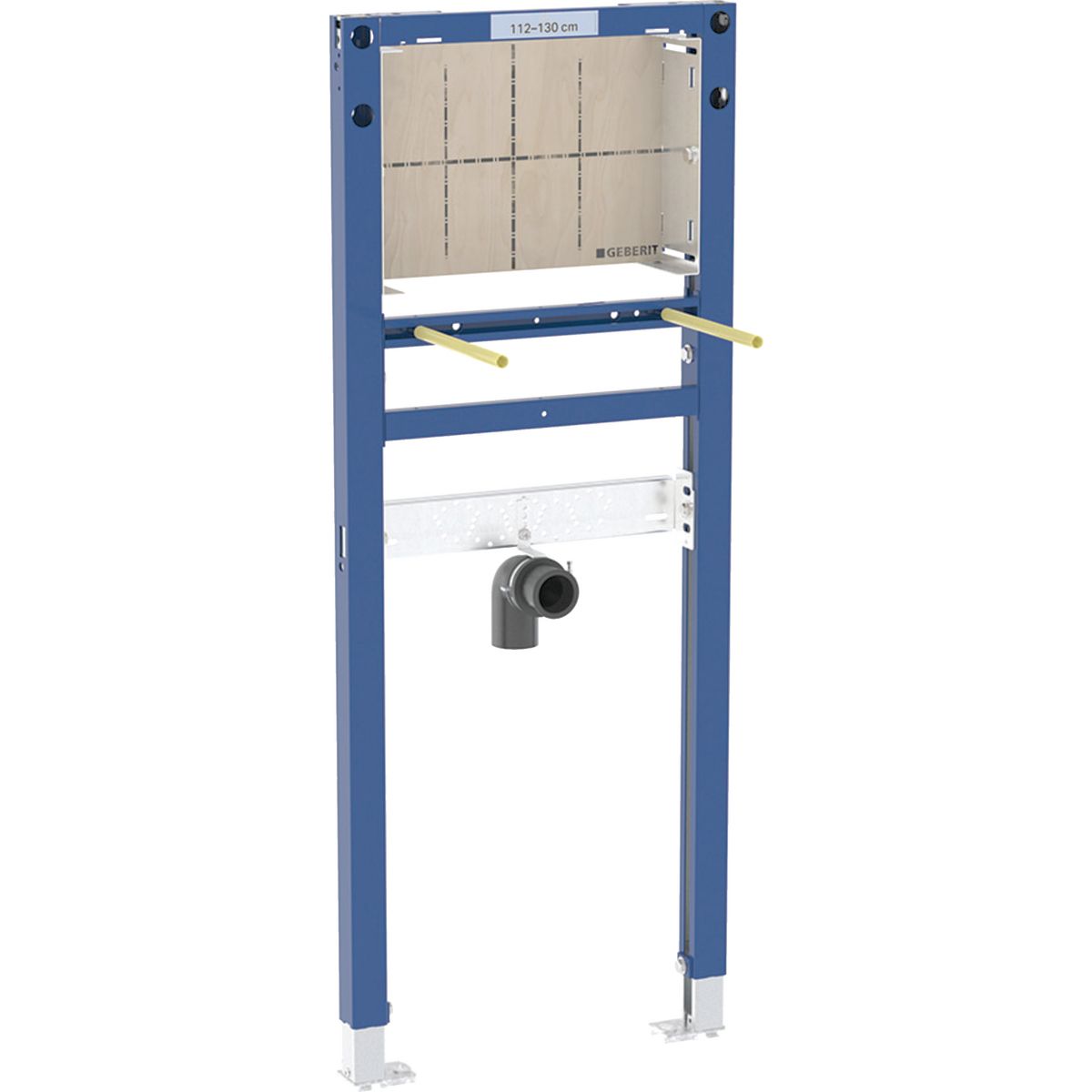 Geberit Duofix Úzky modul pre umývadlo s podomietkovou batériou, 112-130 cm 111.274.00.2