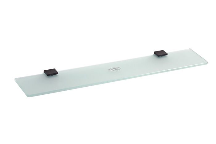 Bemeta Nero Sklenená polica 60 cm 135002240