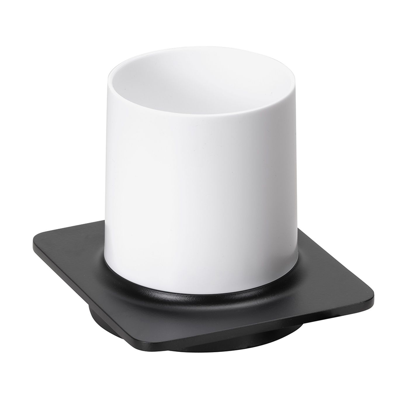 Bemeta Organic Black Držák zubních kartáčků černý 167111010