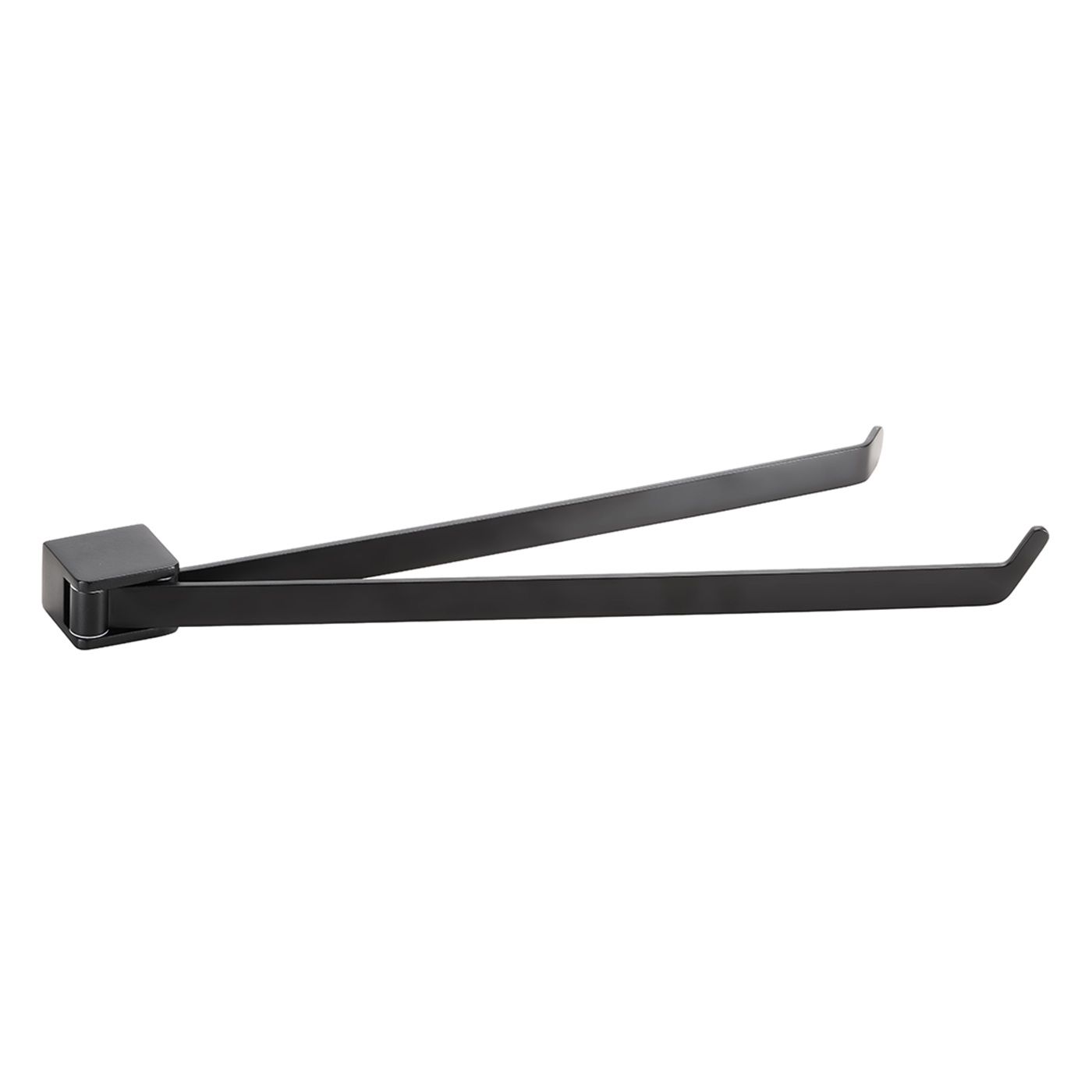 Bemeta Organic Black Držák ručníků dvojitý otočný 445 mm černá 167004100