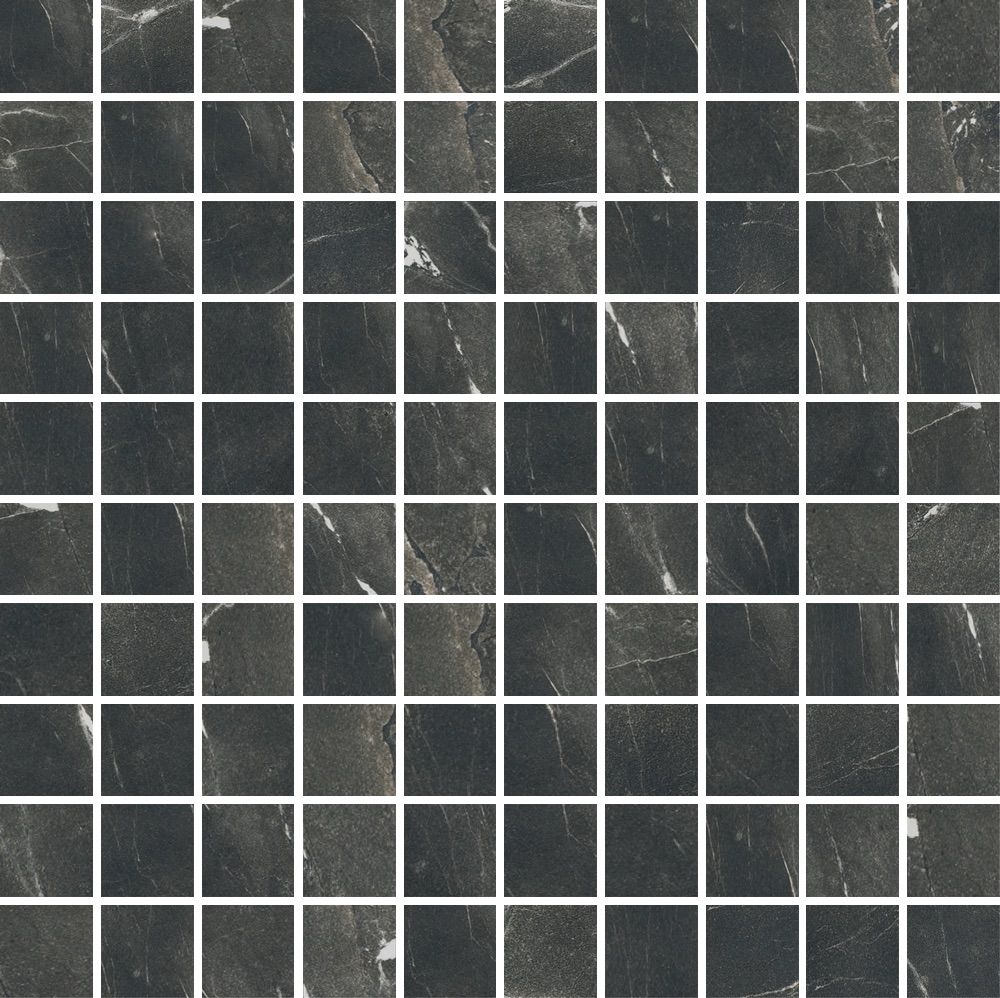 Cerim Nadčasová mozaika 30x30 black deep naturale