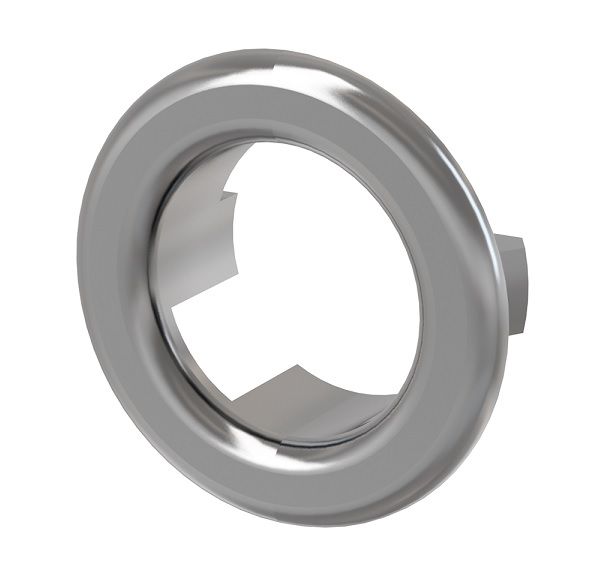 Alcadrain Kryt prepadu umývadla 33 mm, chróm A22