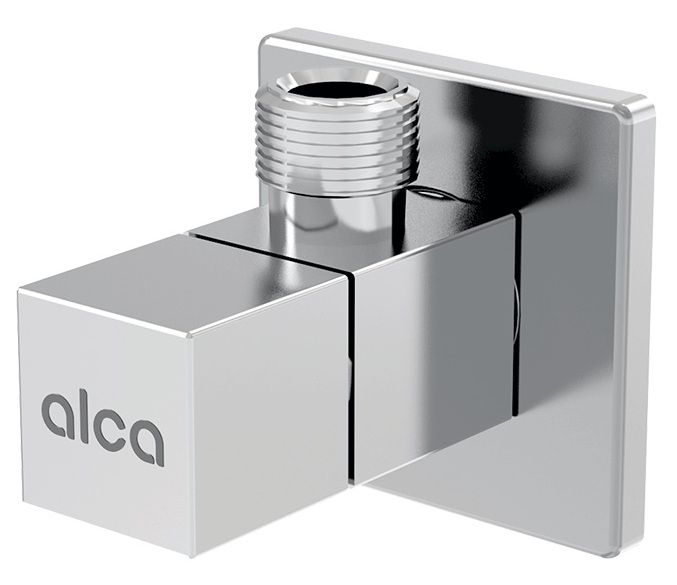Alcadrain Rohový ventil 1/2"×3/8", štvorcový ARV002