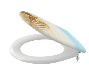 Alcadrain Univerzálne Záchodová doska Shell Softclose, duroplast A604 SHELL