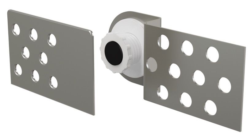 Alcadrain Magnetické dvere na vaňu AVD004