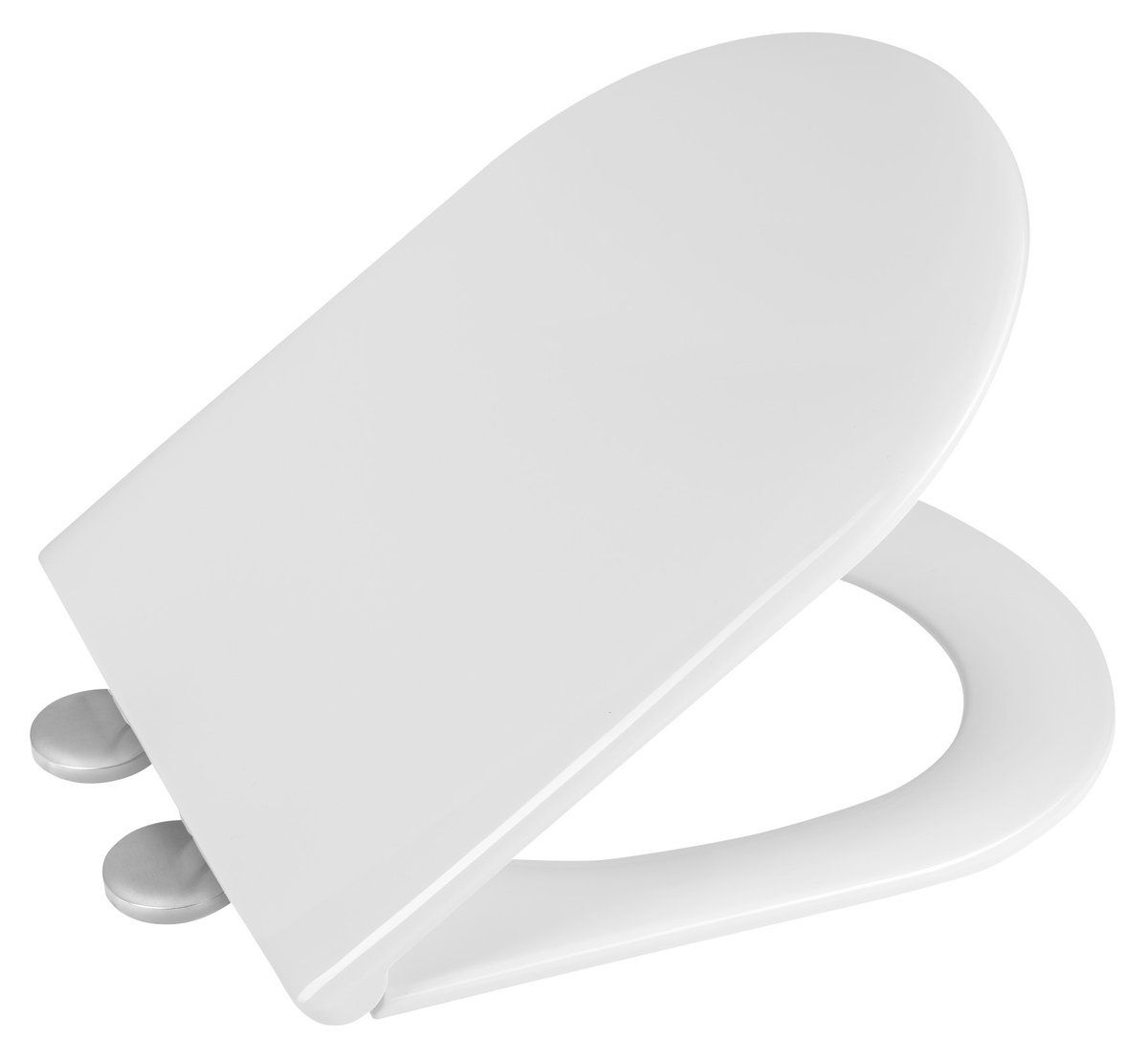 Aqualine Hygie WC doska SoftClose, biele PS105