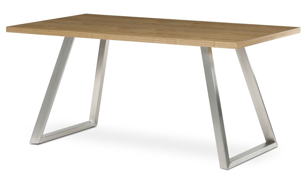 Autronic Fado HT-W1515 OAK Jídelní stůl 160x90cm, dýha, dub