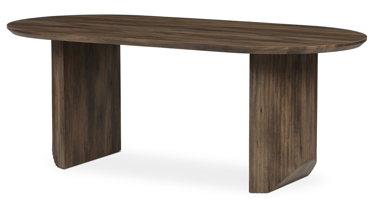 Autronic Country HT-W1578 WAL Jídelní stůl 200x100cm, ořech