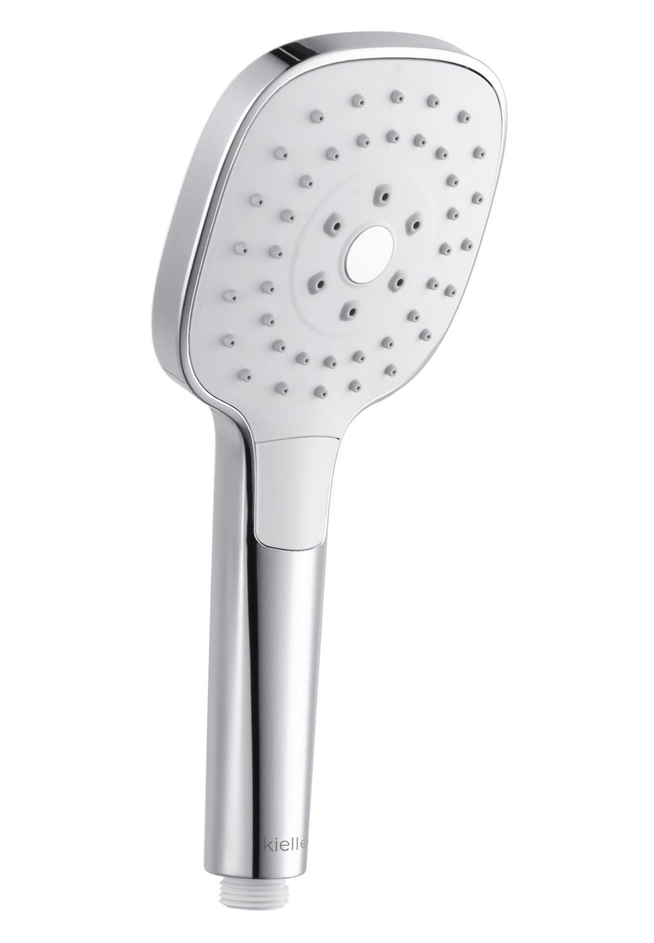 kielle Ručná sprcha Vega 13 cm, 3 trysky, chróm/biela 20418000