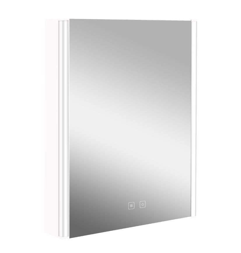 kielle Arkas I Zrkadlová skrinka s LED osvetlením, vyhrievaním a portom USB, 55x70x13 cm, biela 50111610